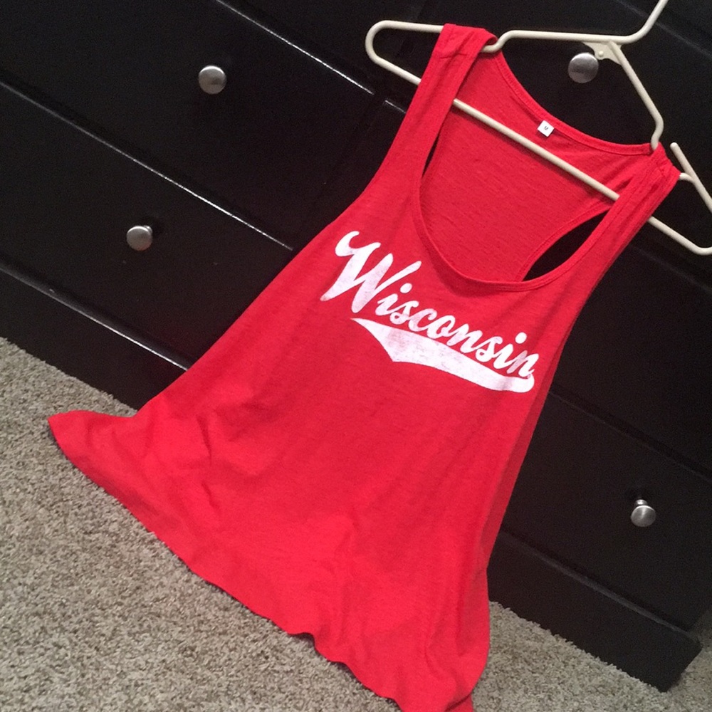 Wisconsin Athletic Tank Top